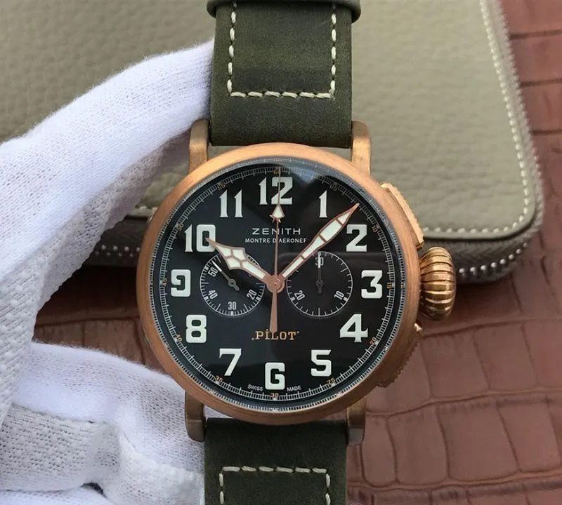 Zenith Pilot 29.2430.4069 21.C800 XF Factory 1:1 Best Edition Replica Watch Swiss ETA7750
